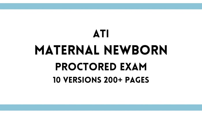 Ati maternity proctored exam 2019