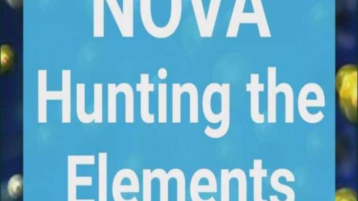 Nova hunting the elements worksheet answers