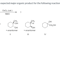 Major minor identify following expected reactions each dbn buok naoh dmso