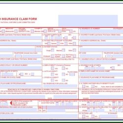 Forma 1500 de facturacion de planes medicos